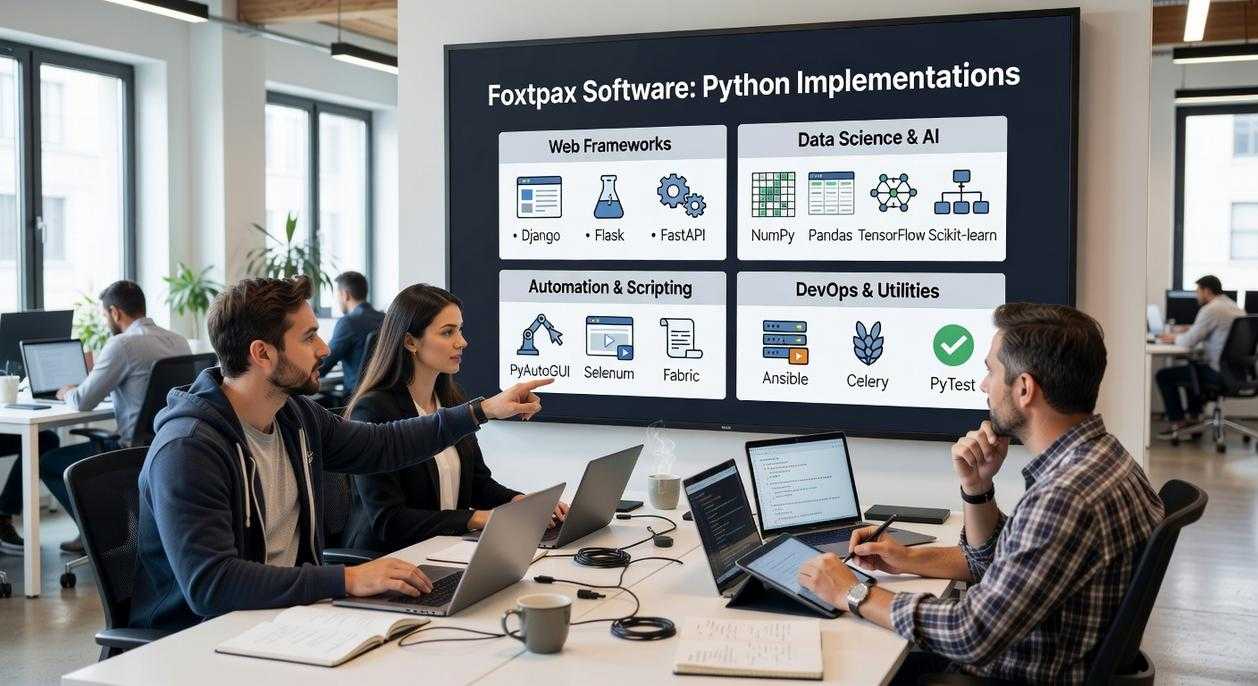 Types of Foxtpax Software Python